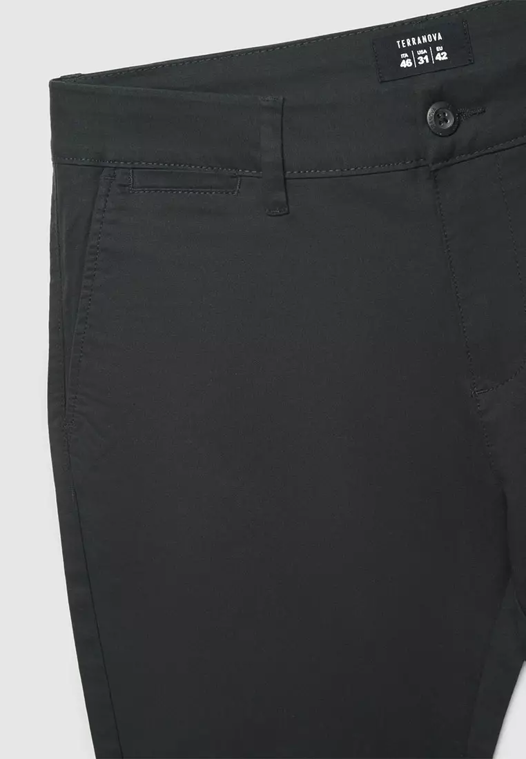 Men's Chino Shorts With Cuffs