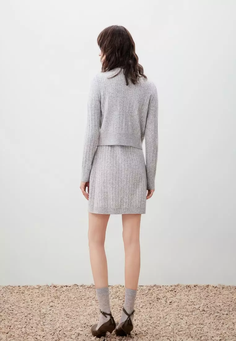 G2000 Cable Cropped Cardigan