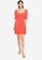Abercrombie & Fitch red Smocked Waist Pami Short Dress 4B5F1AA6B5FC70GS_3