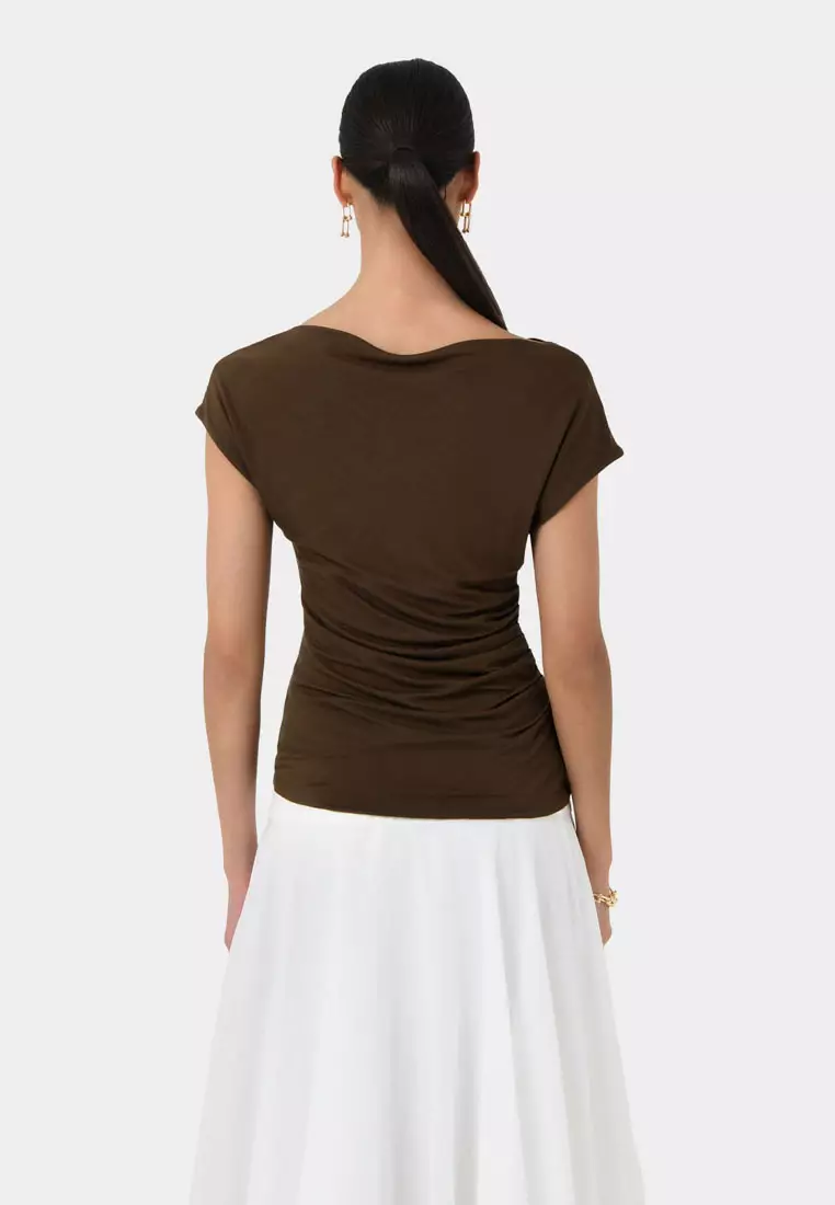 Mia Off Shoulder Jersey Top