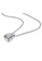 A-Excellence white Premium Elegant White Sliver Necklace 3771AACA2C978BGS_2