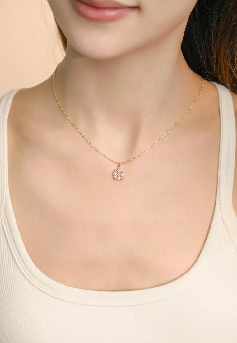 Kalung Wanita Titanium Anti Pudar Korea Elegan Wantia Original Kalung Cewek COD Kotak Indah