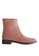 Twenty Eight Shoes pink VANSA Zipper Mid Rain Boots VSW-R18789 7C079SHEF45106GS_1