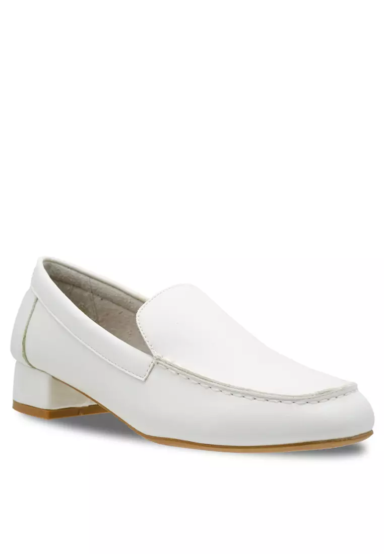Women Slip On Faux Leather Loafers