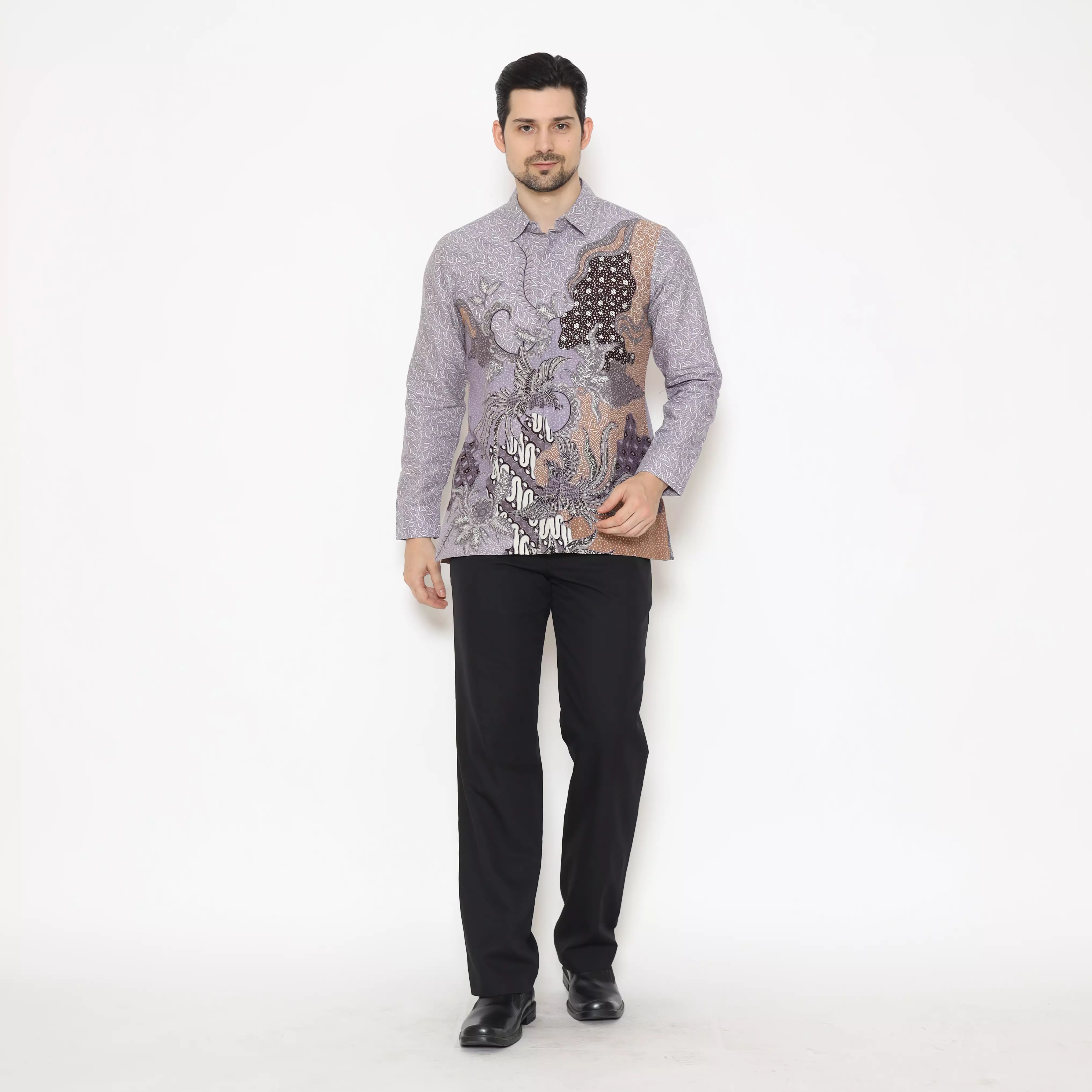 Kemeja Batik Pria - Bhatara Batik Tirta - Atasan Kemeja Batik Lengan Panjang