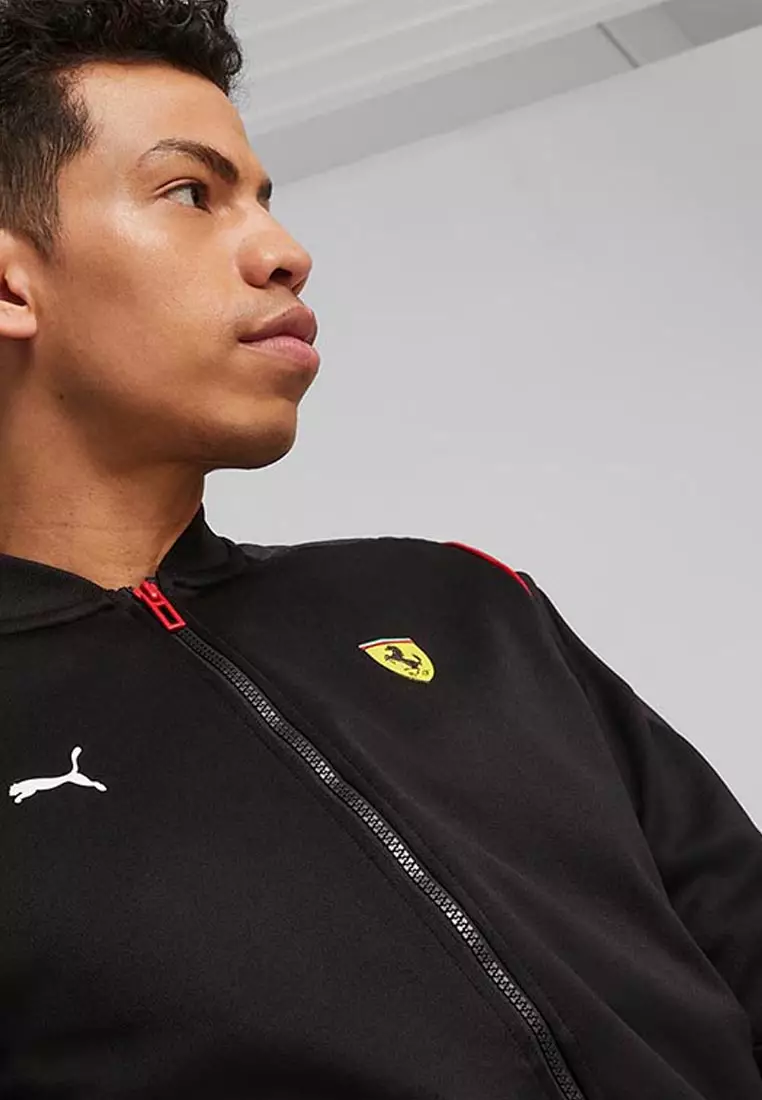 Puma ferrari black track jacket outlet