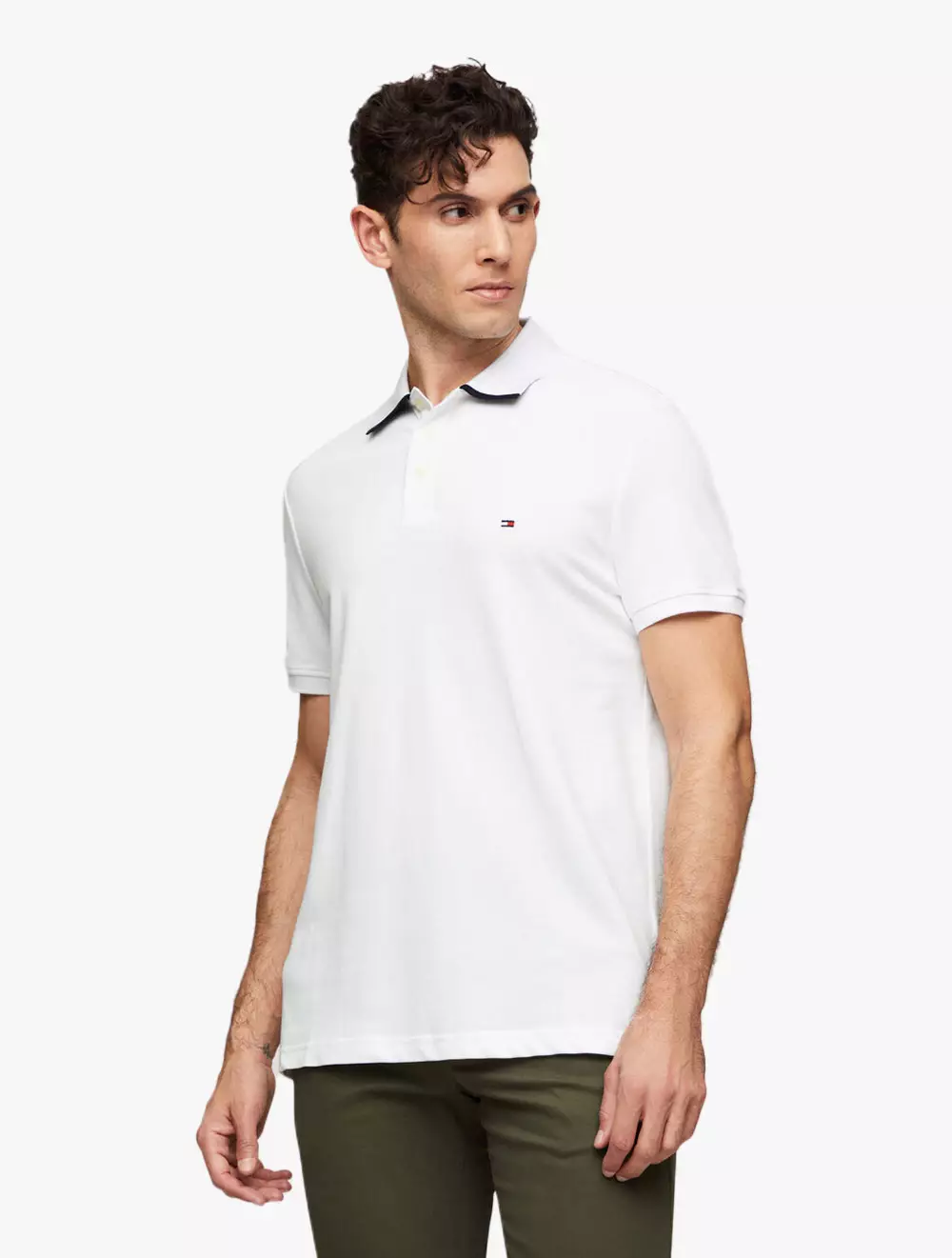 Jual Tommy Hilfiger Tommy Hilfiger Monotype Tipped Regular Fit Polo