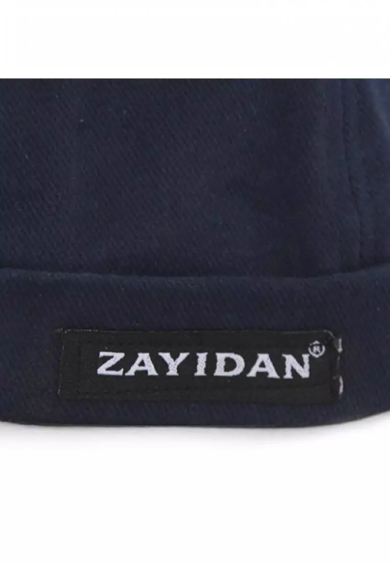Zayidan Peci Topi Muslim Pria Mikihat - Biru Navy