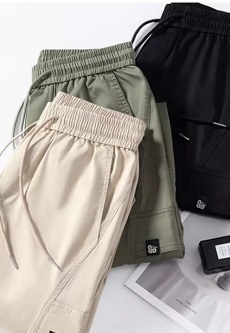 Drawstring Casual Jogger Pants