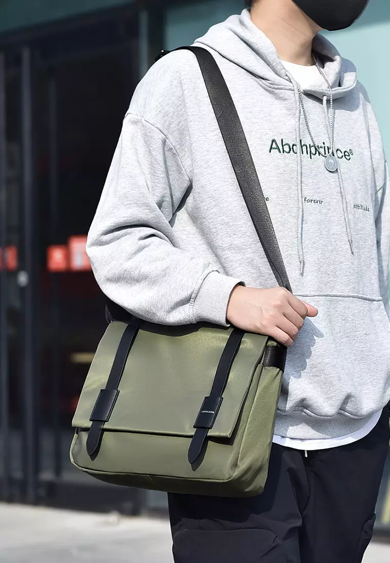 Men's casual messenger clearance bag