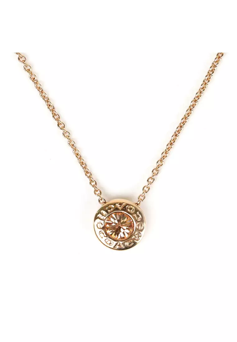 Coach deals gold necklace