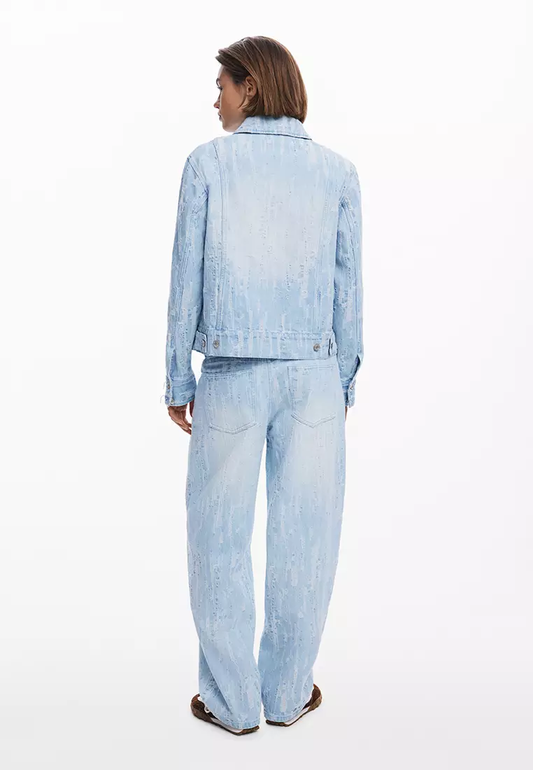 Denim jacket with pockets for women I Desigual.com