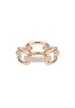 Buy Daniel Wellington Crystal Link Ring Rose Gold Fashion