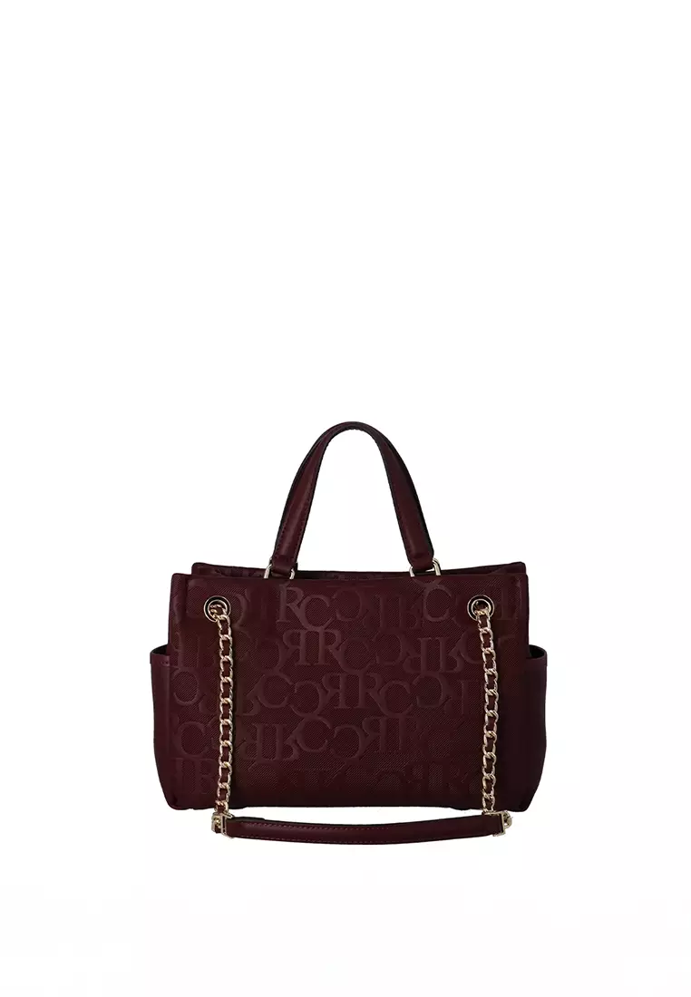 CR Lyla Top Handle Bag - Maroon