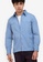 ZALORA BASICS blue Double Welted Pocket Shirt 7CDA7AA753B8D4GS_3