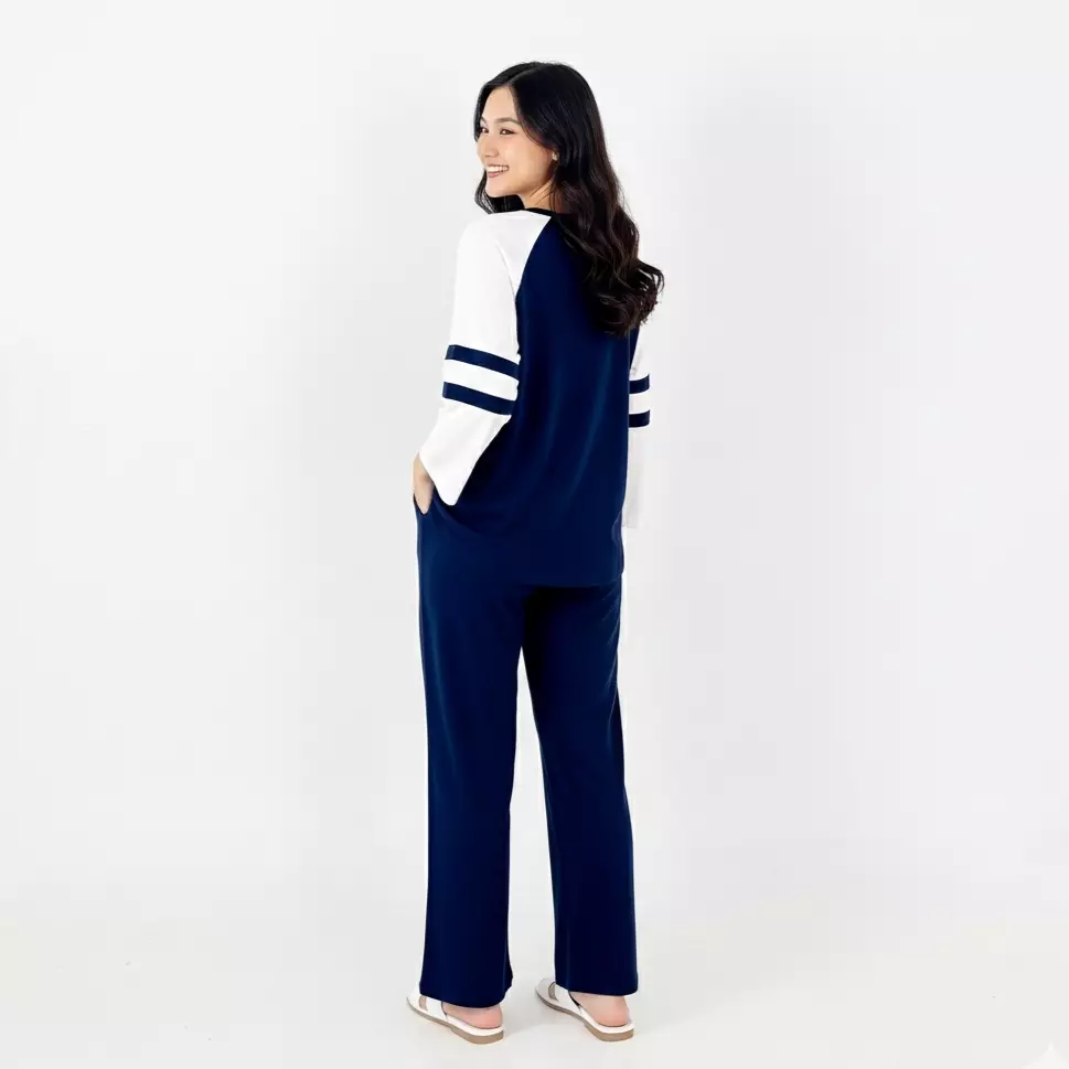 Setelan Baju Panjang Wanita HAFA DAILY SET