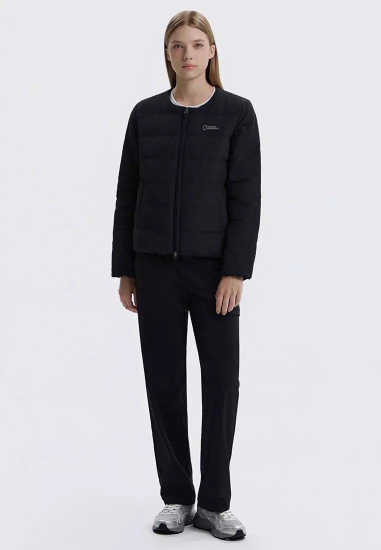 Women's HERON U-Neck Lightweight Down Jacket