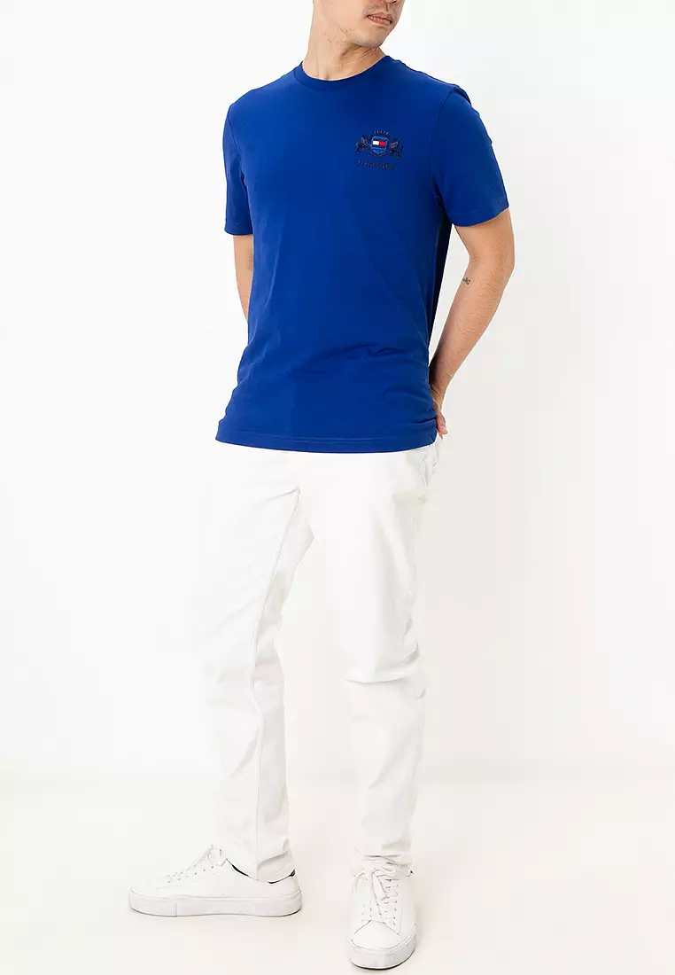 Hilfiger Small Crest Tee - Tommy Mainline