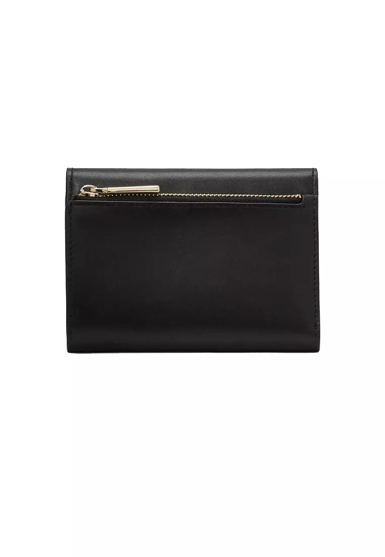 Buy Kate Spade Kate Spade Reegan Medium Flap Wallet Black KA599 2024 ...