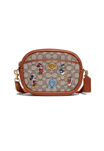 線上選購Coach Disney X Coach Camera Bag In Signature Textile