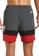 Nike grey Nike Swim Men's Sunset Logo Vital 5" Volley Short 90B31US51FBF65GS_2