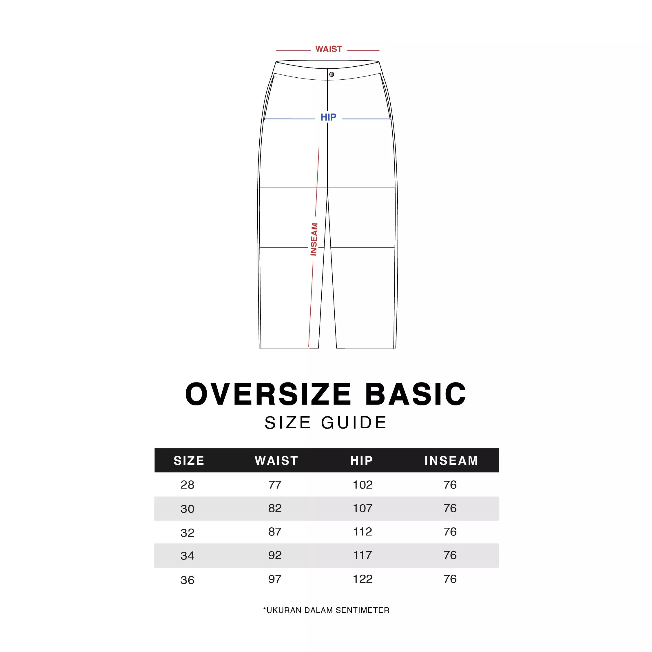 Celana Panjang Pria Baggy Kurabo Dark Grey