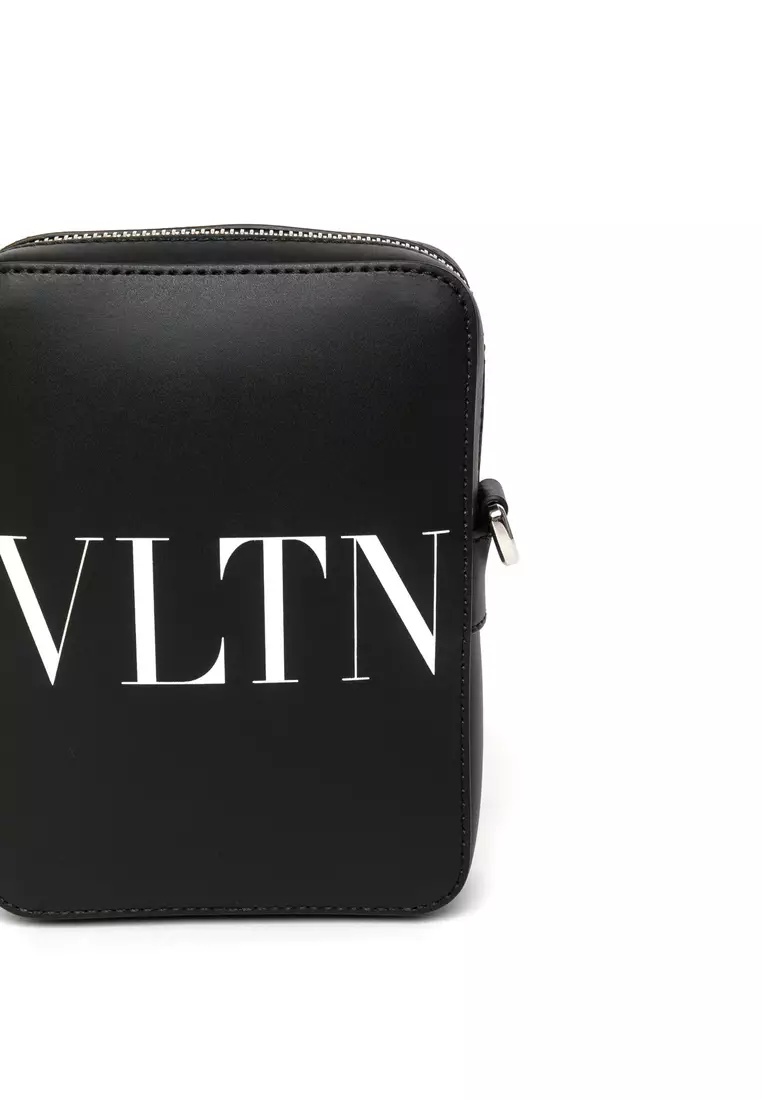 SMALL VLTN LEATHER CROSSBODY BAG