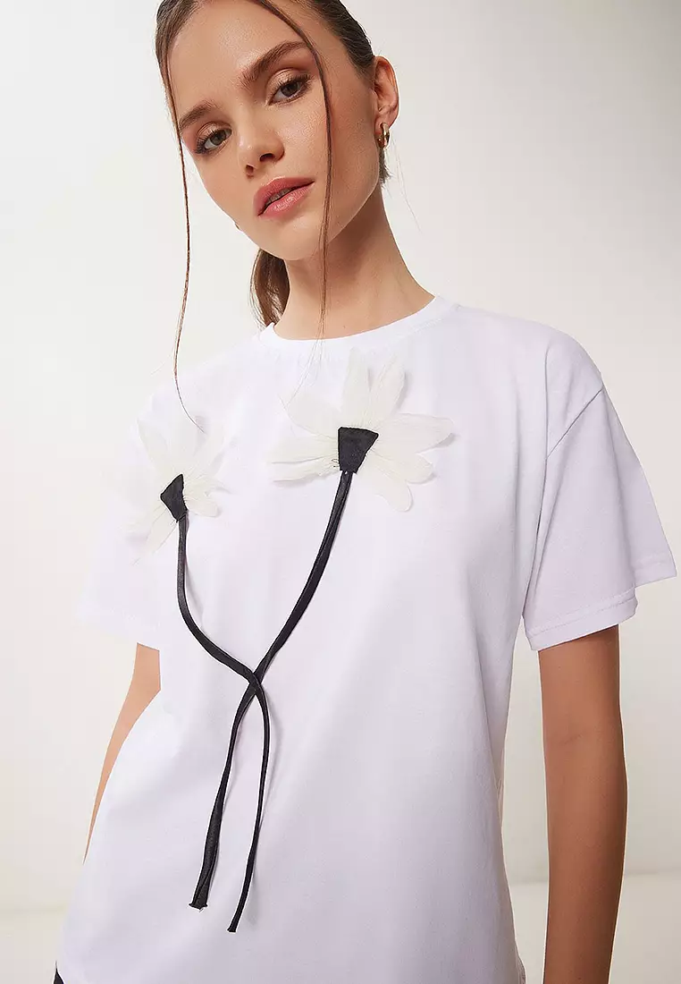 Cotton Crew Neck T-Shirt