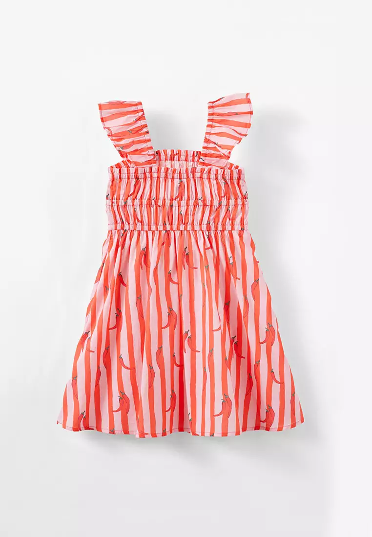 Frankie Flutter Sleeves Dress