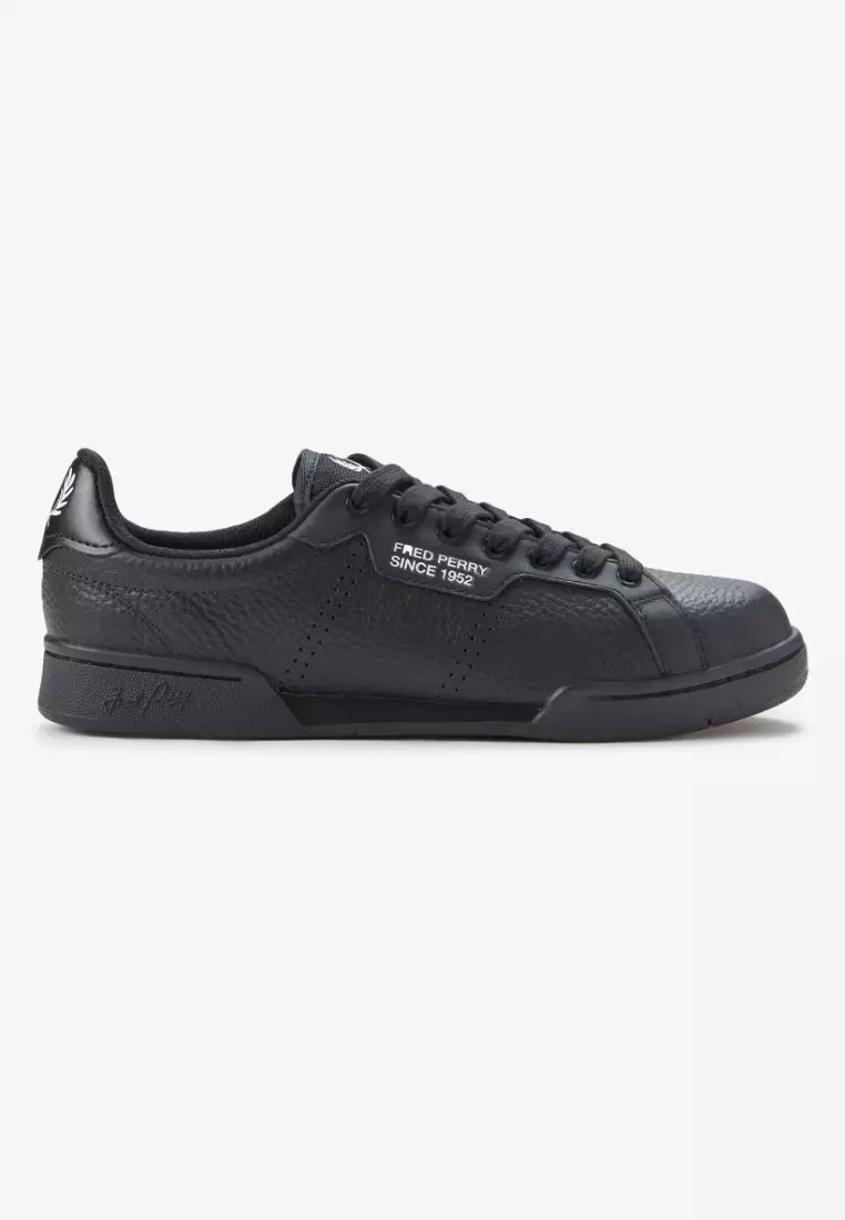 Buy Fred Perry Fred Perry B1315 B722 Textured Leather/Since1952