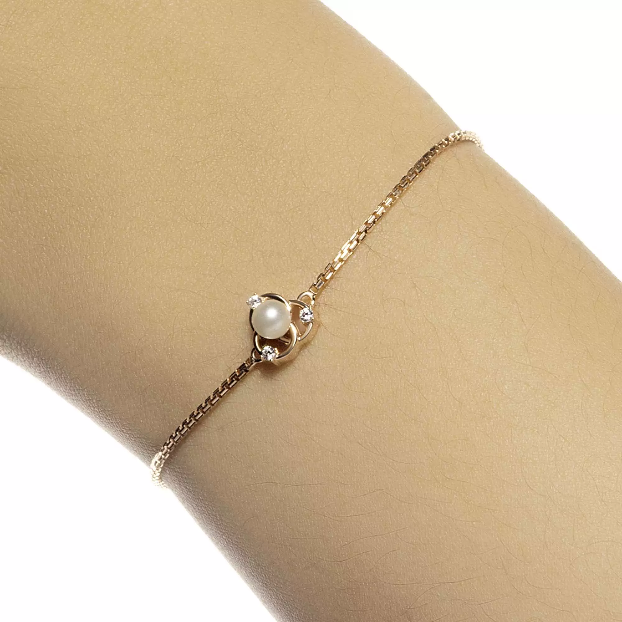 Gelang Rantai Emas 7K - Tissa Gold Bracelet - Luxxe 04 Collection - Juene Jewelry