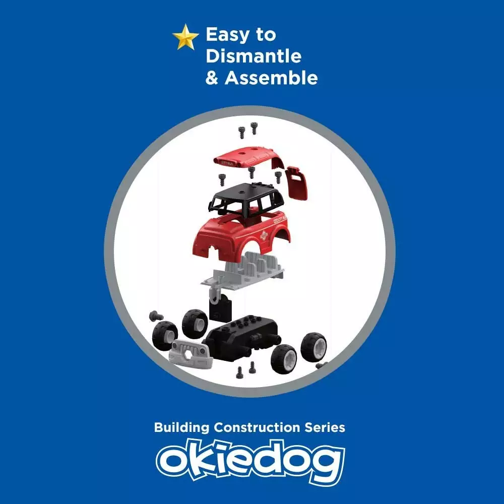 OKIEDOG DIECAST MOBIL RC DIY CITY TAXI