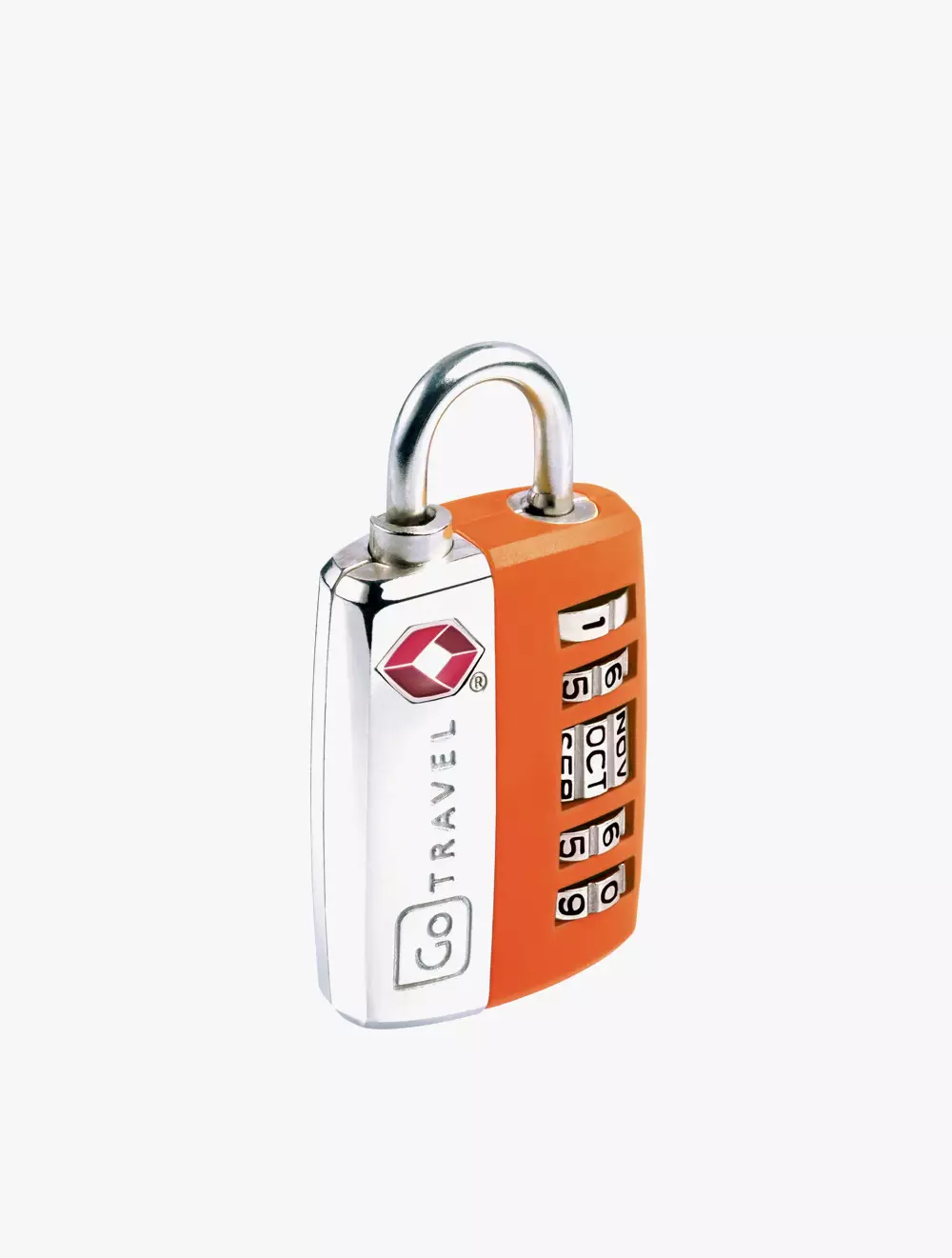 Go Travel TSA My Date Padlock - Orange