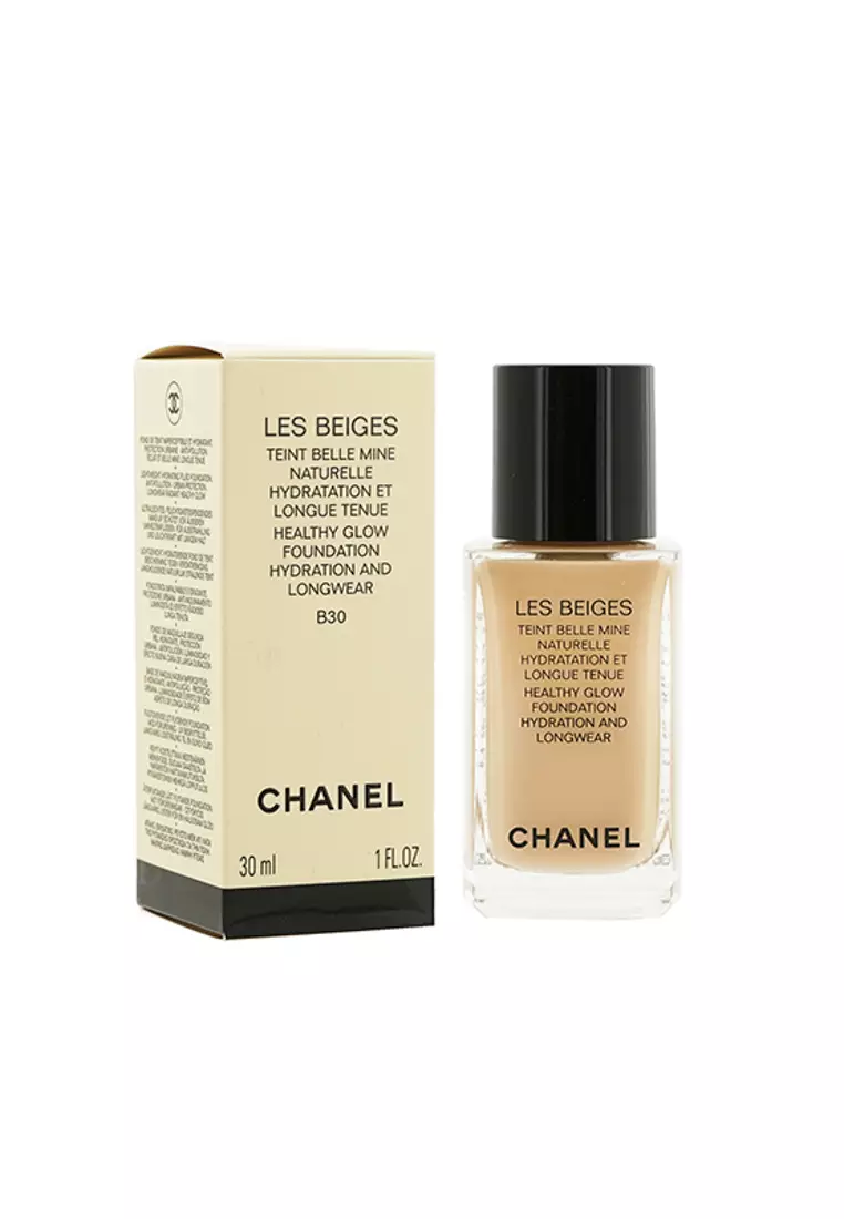 Buy Chanel Les Beiges Teint Belle Mine Naturelle Healthy Glow Hydration And  Longwear Foundation - # B30 30ml/1oz 2023 Online