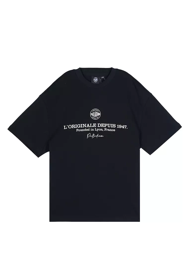 MEN'S PALLADIUM LOGO LOOSE FIT COTTON T-SHIRT
