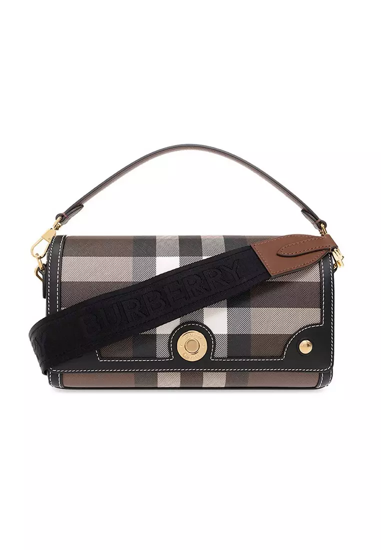 Burberry Paddy Check-print Shell Cross-body Bag in Brown for Men