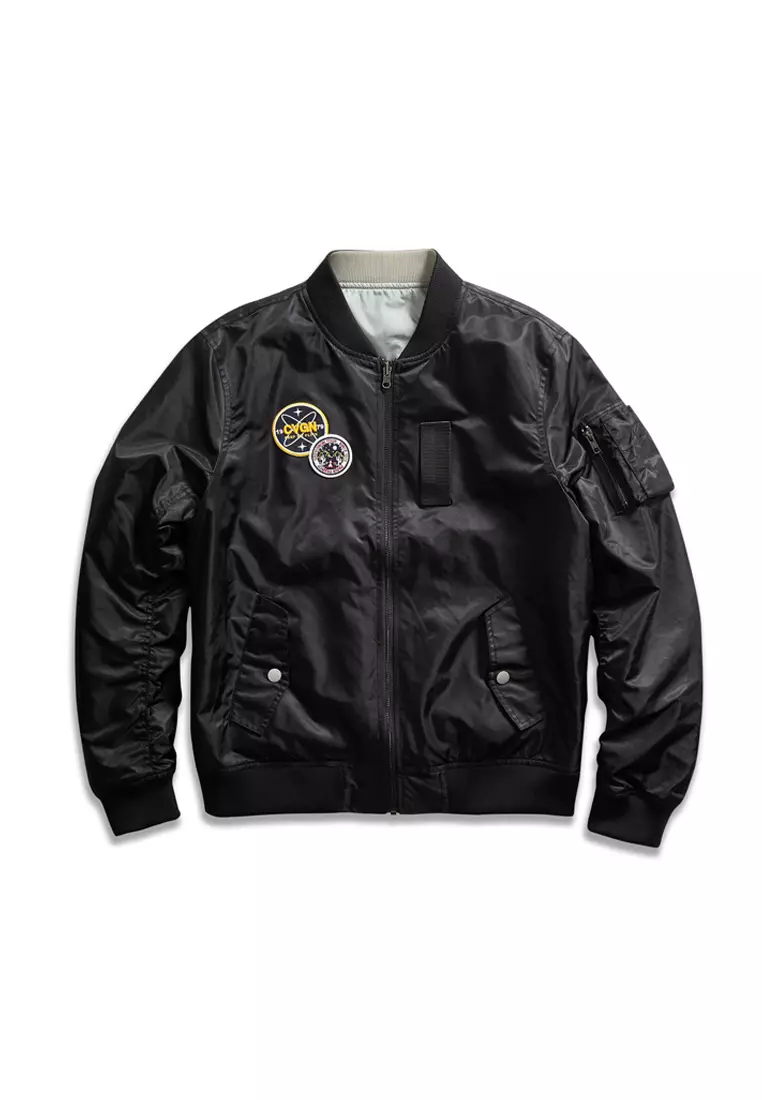 Buy Chevignon Men's Montagnard Badge Reversible Ma-1 Jacket 2025