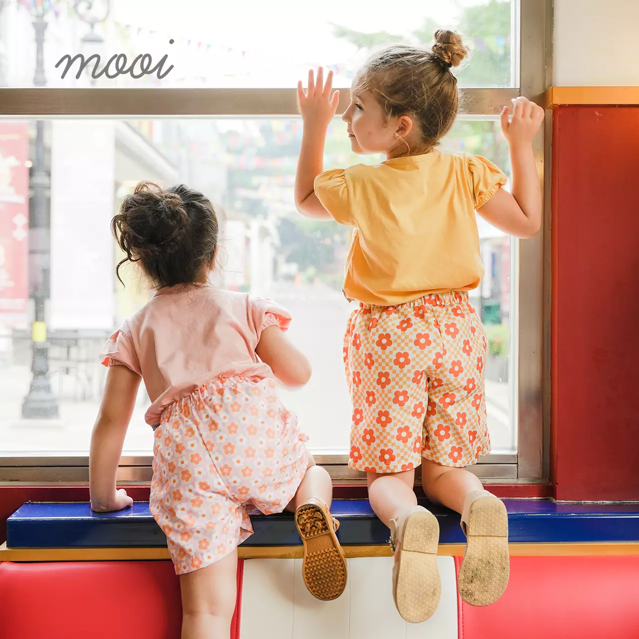 Mooi Setelan Anak Perempuan Alena Skort Set - Lavender