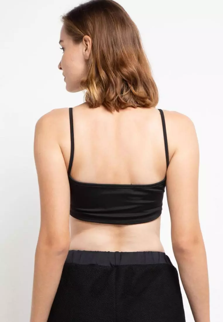 TD Active LS064 Sports Bra TD Logo