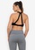 ZALORA ACTIVE black Grecian Neck Cross Back Strap Rib Bra BE439USFC226D3GS_2