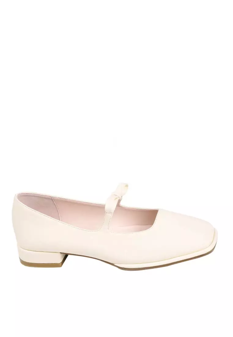Discount on Twenty Eight Shoes  shoes - SKU: VANSA Stylish Bow Mary Jane Low Heel Shoes  VSW-FJH-6