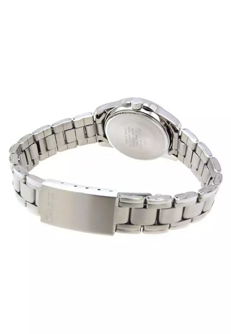 Women's Analog Watch LTP-1215A-1A2 Stainless Steel Band Casual Watch