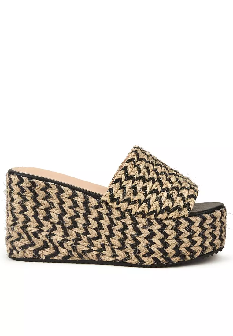 Buy Twenty Eight Shoes Espadrille Cork Wedge Sandals WTY506610 2023 Online ZALORA Singapore