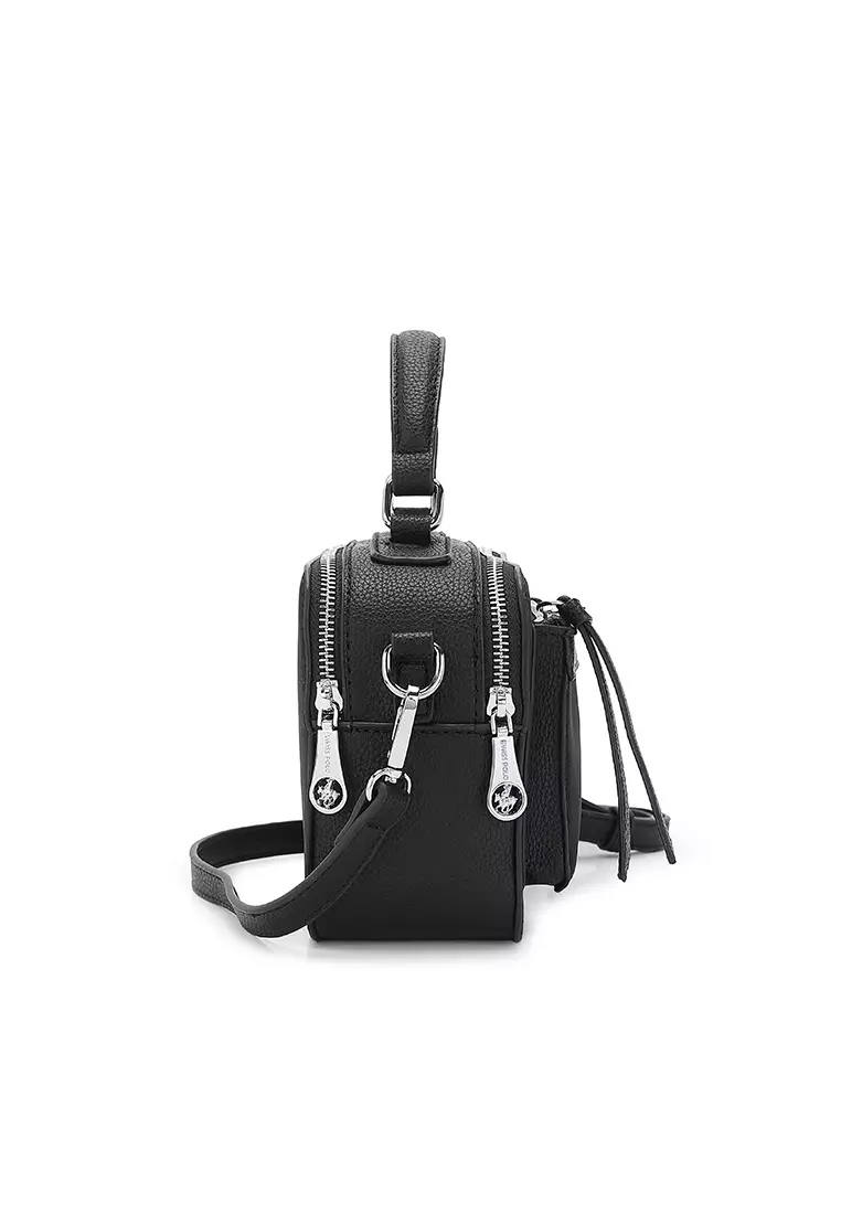 Women's Top Handle Bag / Sling Bag / Crossbody Bag / Shoulder Bag - Black