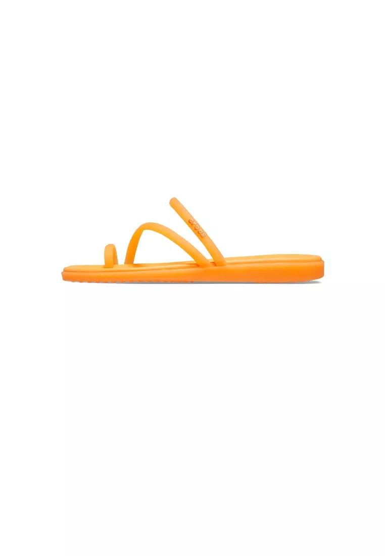 Women's Miami Frosted Toe Loop in Orangesicle