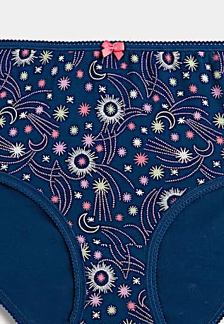 5pk Cotton Lycra™ High Rise Shorts