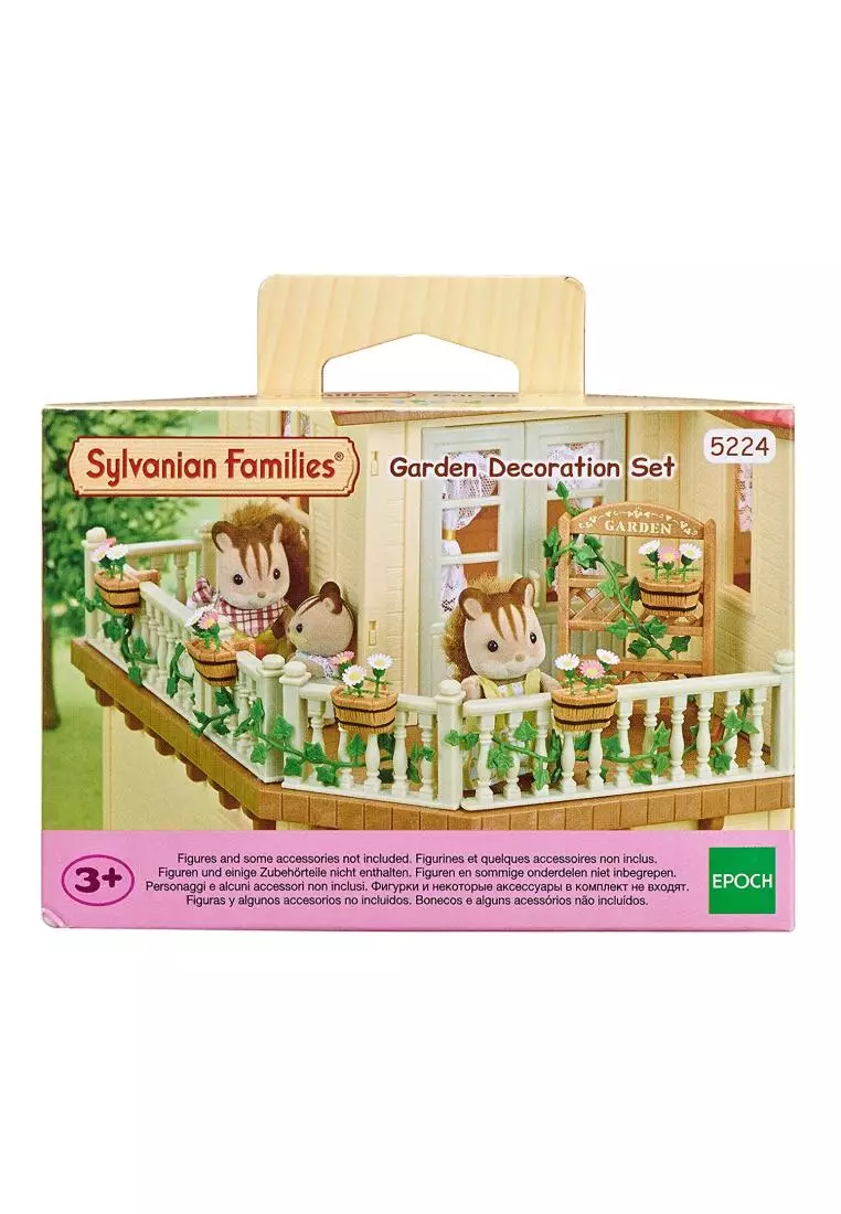 Sylvanian families garden decoration hot sale set