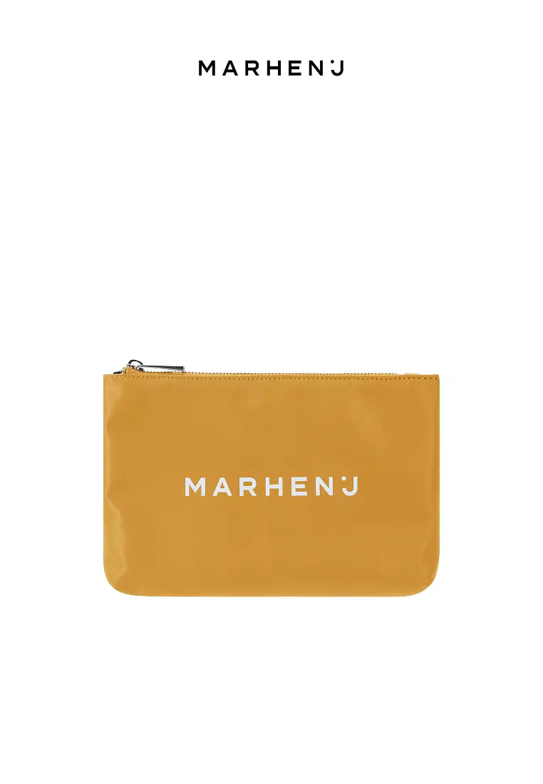 LINA POUCH Nylon Mustard Yellow
