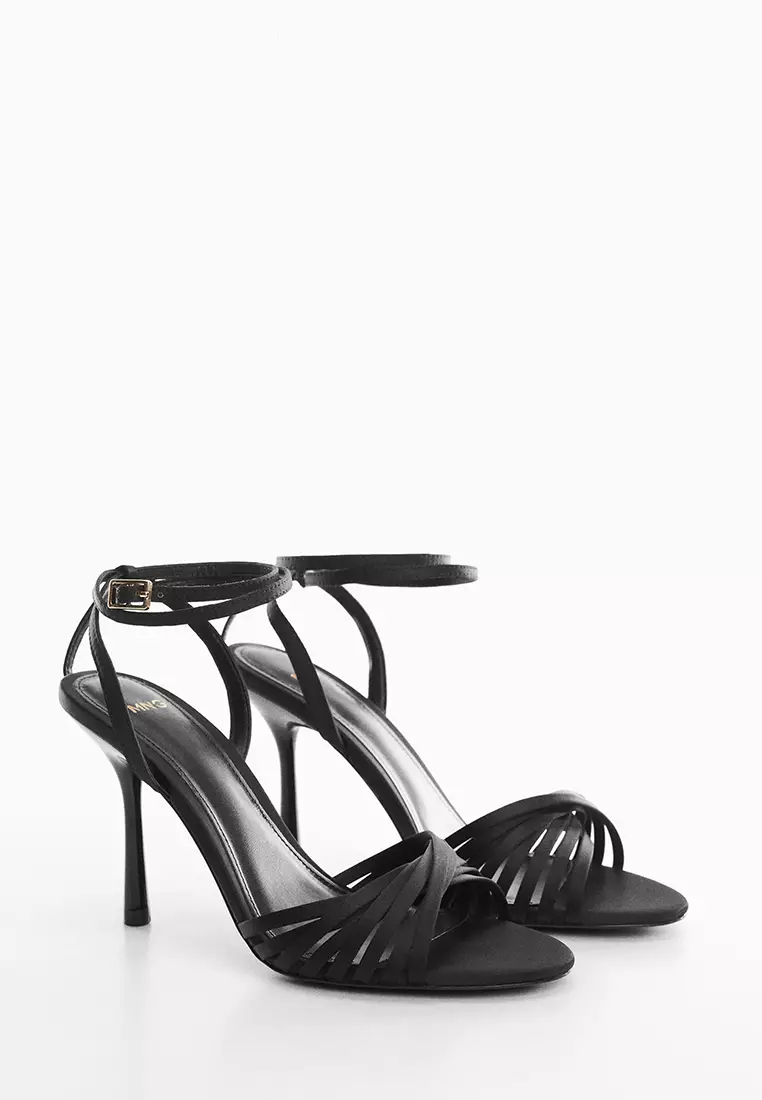 Mango Strappy Heeled Sandals 2024 Buy Mango Online ZALORA Hong