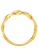 TOMEI TOMEI Dual-Tone Knotted Ring, Yellow Gold 916 81EC1ACF72F94BGS_2